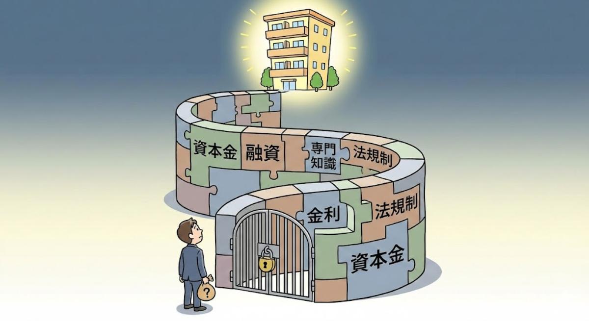 ⑦-19 不動産は買う時こそ苦労したい。真似しづらい参入障壁を設置する - りゅうの不動産ブログ